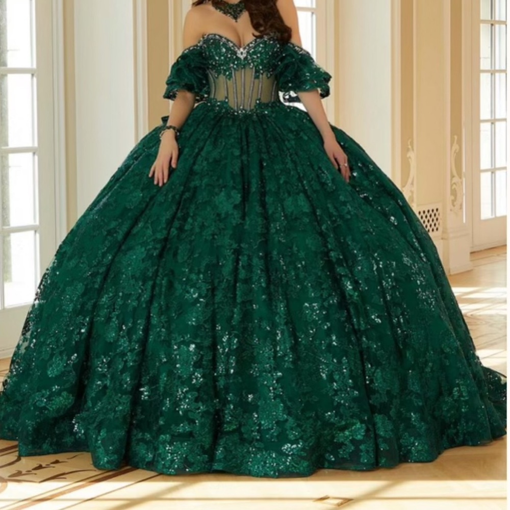 Elegant Green Dress
